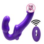 Dương vật cho les 2 đầu rung cao cấp CG8854