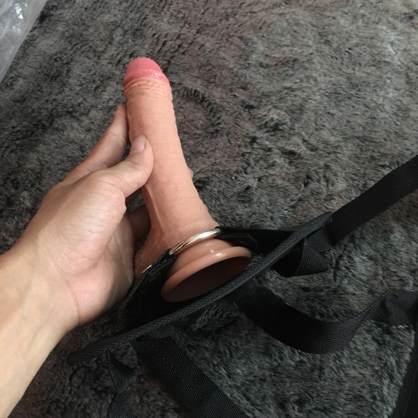 Dương vật giả dây đeo giống thật cho les CG989