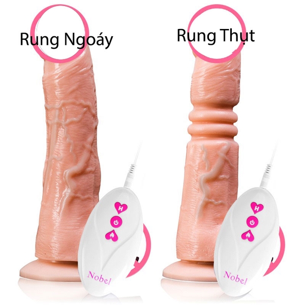Dương vật giả rung thụt tỏa nhiệt giá rẻ CG999