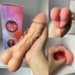 Dương vật giả 2 in 1 có hậu môn cho CU667