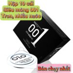 Bao cao su Olo chính hãng 001 Feeling Ultra Thin mỏng nhất CB3330