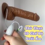 Dương vật giả thò thụt tỏa nhiệt CDV889