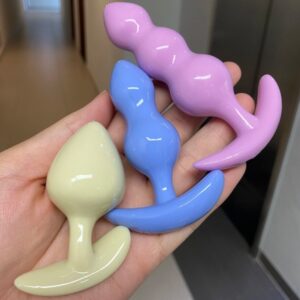 Phích cắm hậu môn Butt Plug Silicon TPE CHM77