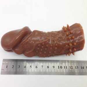 Bao silicone đôn dên siêu gân gai mềm mại CBB567