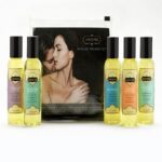 Bộ 5 chai dầu mátxa dạo đầu cao cấp KamaSutra CMX244