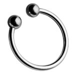 Vòng khoen Inox 2 bi đeo dương vật dành cho nam giới giá rẻ CVD323