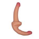 Dương vật giả 2 đầu không rung silicon siêu mềm mịn CDV457