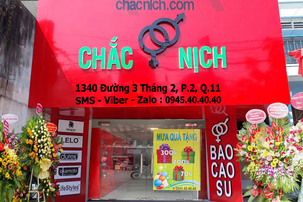 Hệ thống bảo quản bao cao su Chắc Nich Hệ thống bảo quản bao cao su Chắc Nich