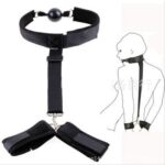 Bộ Bạo Dâm Khóa Miệng Và Còng Tay Kích Thích Cực Đỉnh CBB234