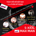 MAXMAN dùng ngoài giúp dương vật to và dài hơn QAD678 