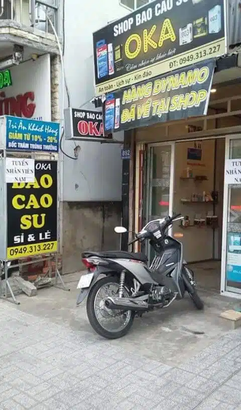 Sáu cửa hàng đồ chơi tình dục, bao cao su uy tín ở Long Xuyên, tỉnh An Giang Chuỗi cửa hàng bao cao su đồ chơi tình dục ở Long Xuyên, tỉnh An Giang