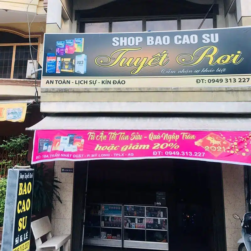 Sáu cửa hàng đồ chơi tình dục, bao cao su uy tín ở Long Xuyên, tỉnh An Giang Cửa hàng bao cao su Sextoy Long Xuyên An Giang(6)