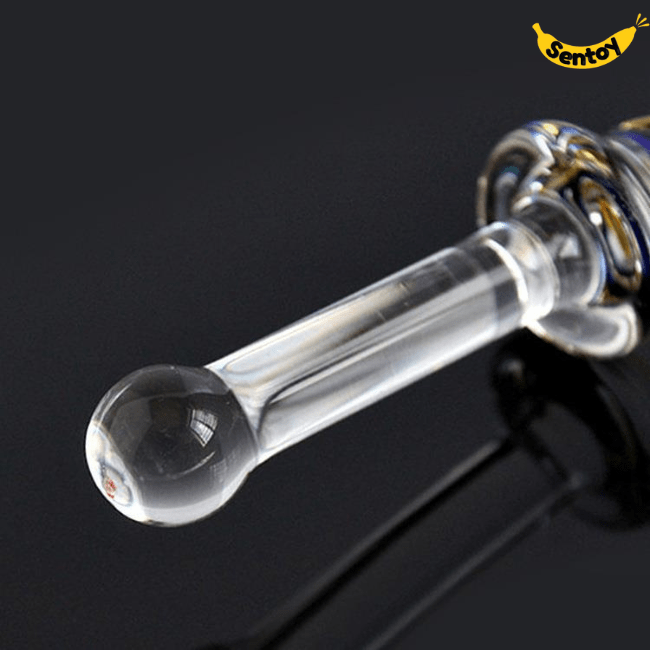 Thủy tinh sáu đồ chơi thủ công với ngũ cốc xoắn im lặng (2)