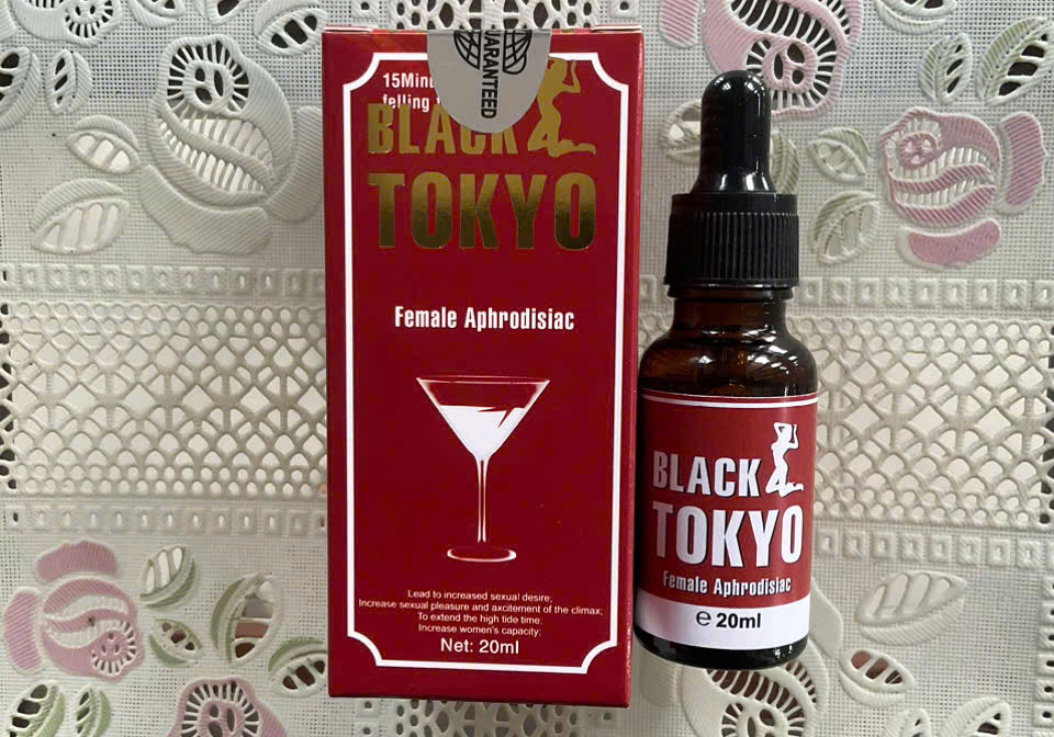 Thuốc kích thích tình dục nữ chất lỏng màu đen Tokyo